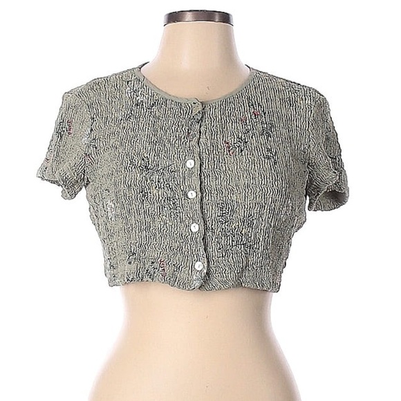 Vintage HI Studio Button Down Top - Picture 1 of 4